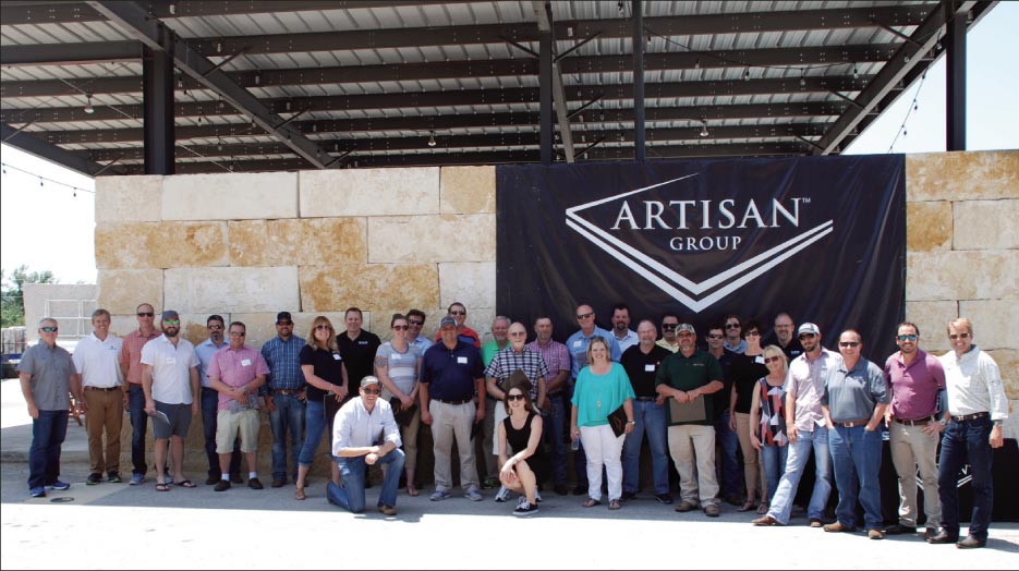 The 5th Annual Artisan Group™ Meeting was hosted by group member Architectural Marble and Granite at their Austin, Texas headquarters.