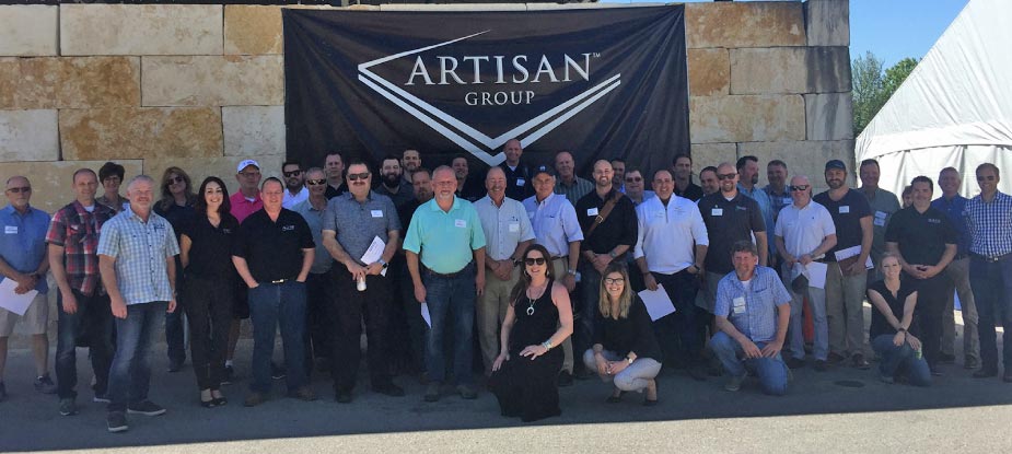 Thirty Artisan Group member companies and 21 industry vendors turned out for the 7th Annual Industry Showcase.