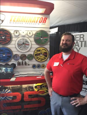 Braxton-Bragg presented its new partnership with Terminator and Diamut. The 21 vendors present represented all segments of stone industry manufacturers and suppliers. 