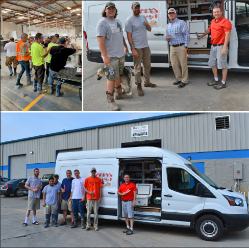 Braxton-Bragg offers the highest level of customer service, and delivers so much more than just ice cream with its delivery vans and trucks.