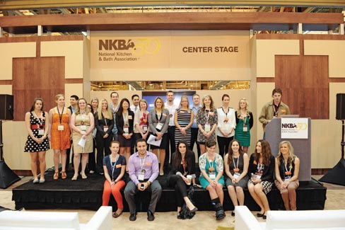 Participants in the 2013 National Kitchen & Bath Association’s 30 Under 30 Young Professionals Program. On Thursday, February 6, 2014 at KBIS, the group will present their findings.