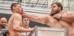 Male Slapping Championships, part of the Siberian Power Show