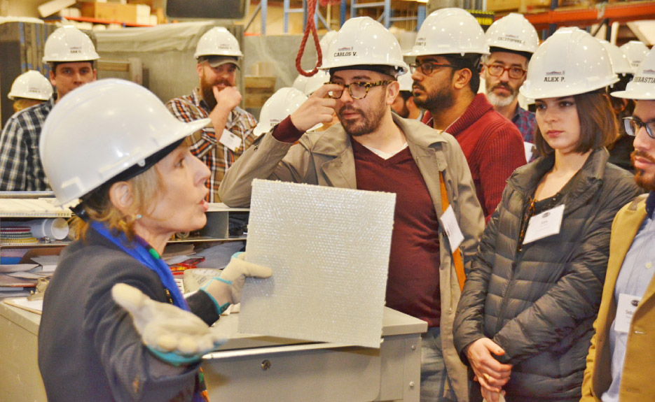 Barbara teaching at a CEU event. Her entire career, Barbara has long been a staunch advocate for education in the industry. 