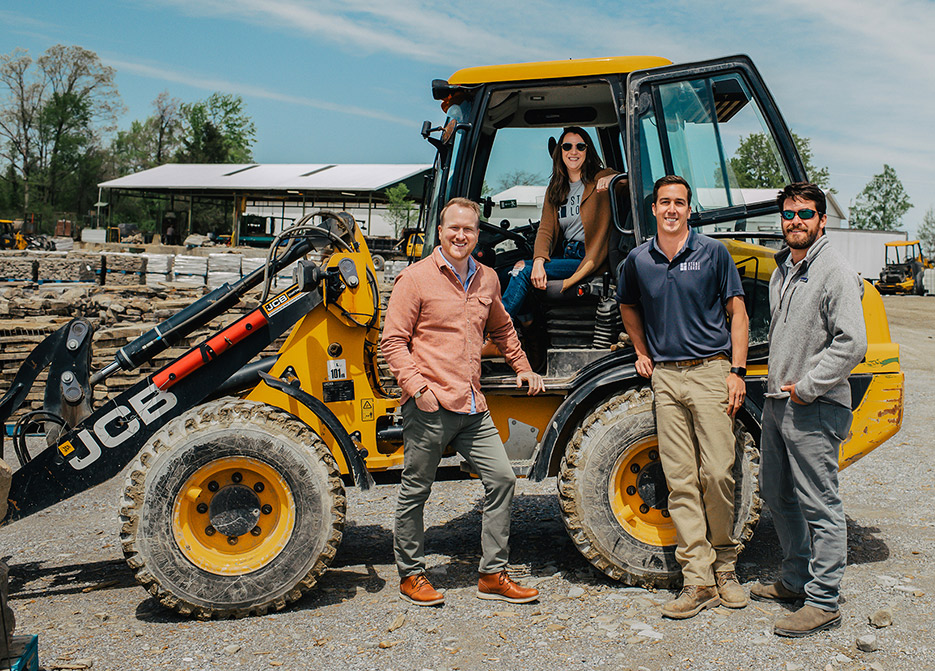 L to R, founders: David Martin, Natalie Martin, Patrick Wells, John Bryant