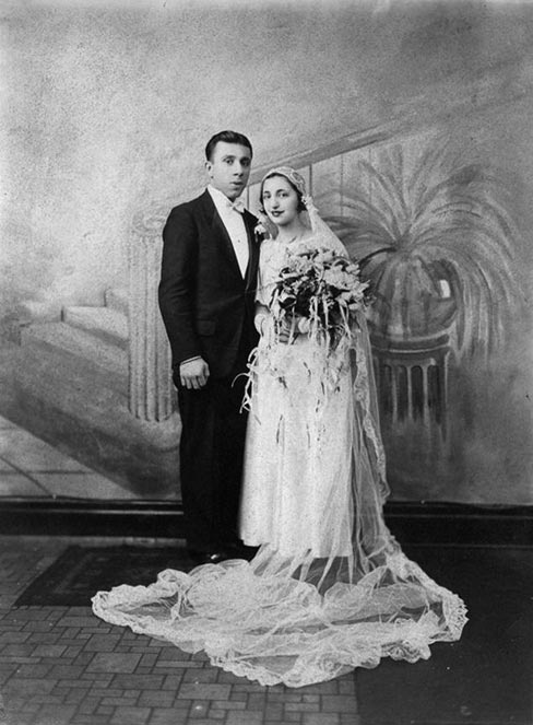 A wedding portrait of Fairfielders John and Ann Betar taken over 80 years ago in 1932. John was about 21 and Ann was 17.