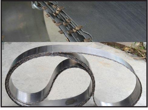 Outdated technology? Bandsaw blades for stone cutting are still being produced in China.