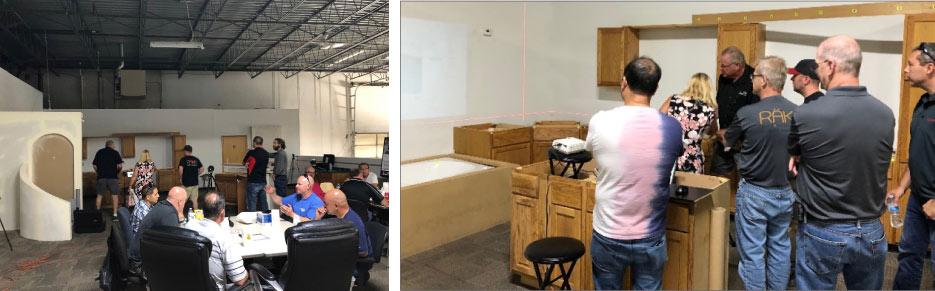 Stone Fabricators Gather at LPI  for Digital Templating Open House