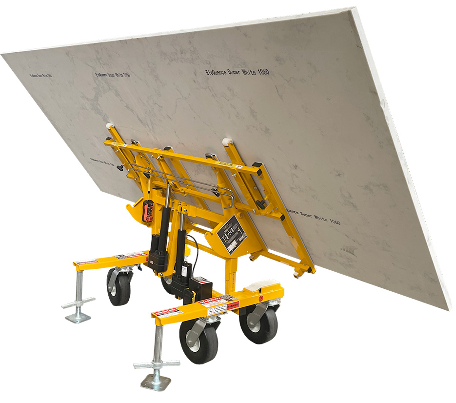 No-Lift Power Tilt Install Cart – top-of-the line engineering with the highest standard of manufacturing.