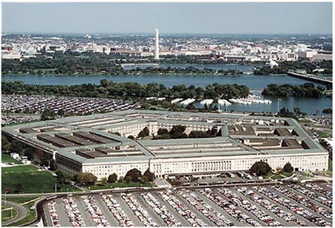 The Pentagon, Washington, D.C., Color Blend 