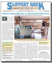 Download the October 2012 issue of Slippery Rock Gazette in PDF format