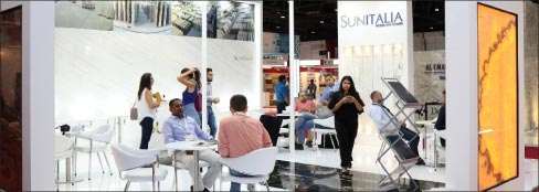 The Middle East Stone Show in Dubai is September 4-6. Show organizers estimate there are currently some $100 Billion in major stone construction  projects ongoing in the MENA (Morocco-Egypt-North Africa) region, from airports to hospitals.