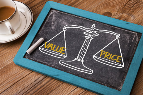 Value vs pricee