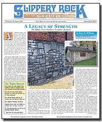 Download the November 2012 issue of Slippery Rock Gazette in PDF format