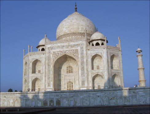 The Taj Mahal located in Agra, Uttar Pradesh was built of white marble and is one of the wonders of the world. Built in 1653, the Taj Mahal is on every travelers “must see” list and is visited by millions of tourists every year. “We have the most amazing history as far as stone is concerned. We also have the most intricately designed stone carvings,” said Riddhima.  Photo courtesy Philip Marcus