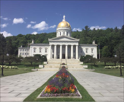 The Vermont State Capitol in Montpelier is made of Barre Gray from the quarry located in Barre, Vermont. Both Swenson Granite Works LLC and Rock of Ages are now divisions of Polycor Incorporated, and will retain their names. 