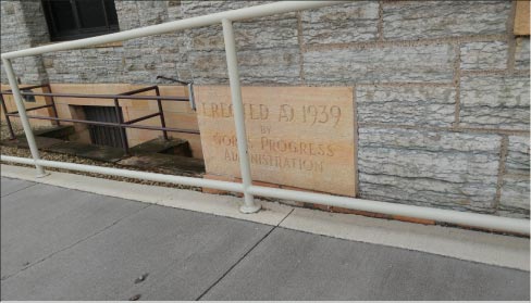 Holman Field was a product of the WPA era, which saw some very fine stone and masonry work completed, and many of these buildings are still in use today.