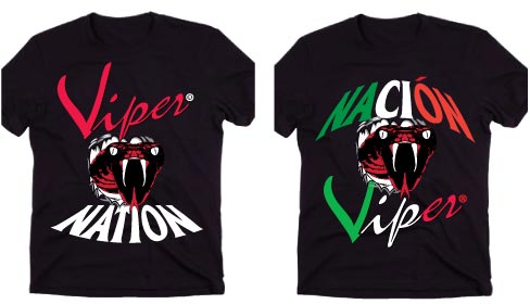 Participants enrolling in the Viper Nation program get a free T-shirt and access to exclusive offers.