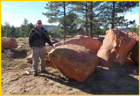 Lyons Sandstone is celebrating 20 years in the quarry business, headed by co-owners Bernard and Brenda Buster.