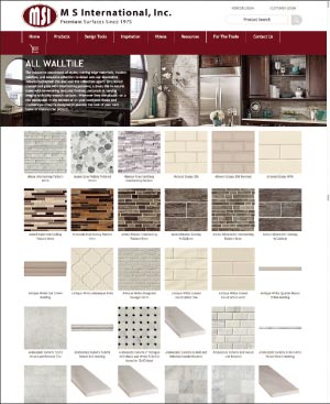 MS International Announces Reorganized Mosaics and Wall Tiles Category on Website