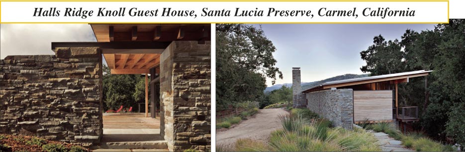 Halls Ridge Knoll Guest House, Santa Lucia Preserve, Carmel, California