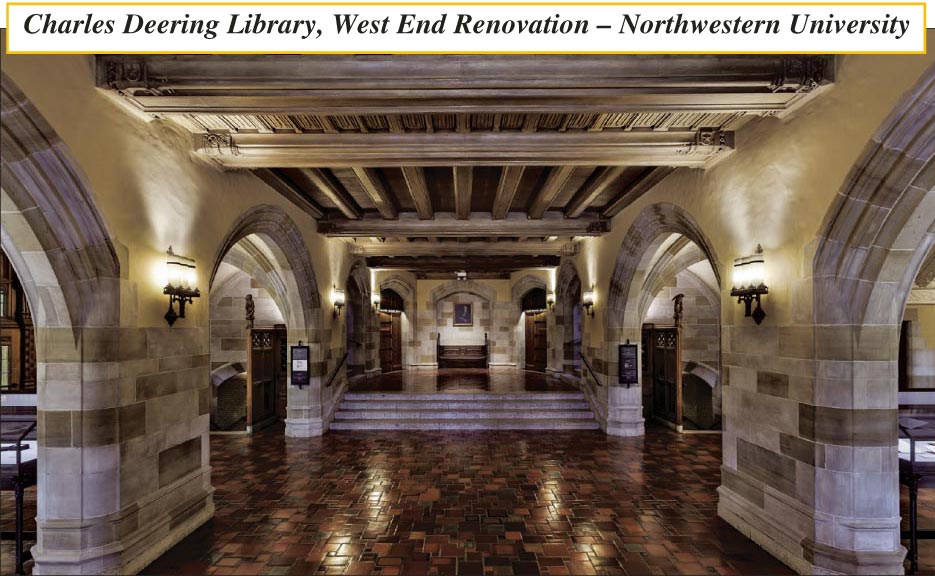   Charles Deering Library, West End Renovation – Northwestern University