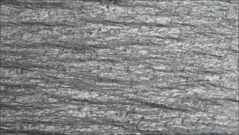 Galaxy schist has an overall shimmer rather than a full-on glittery look. Because the mica pieces are smaller, they are less likely to flake off and cause problems. 