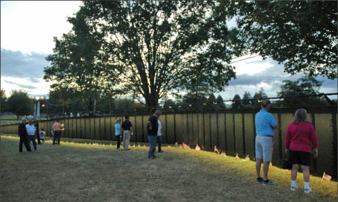 Part of the purpose of The Wall That Heals is to bring the Vietnam War Memorial to those who cannot travel.