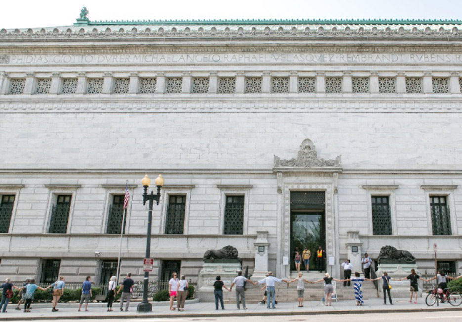 The Corcoran Gallery of Art, White Georgia marble.