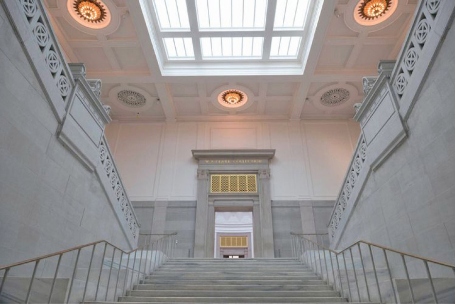 The Corcoran Gallery of Art, White Georgia marble.