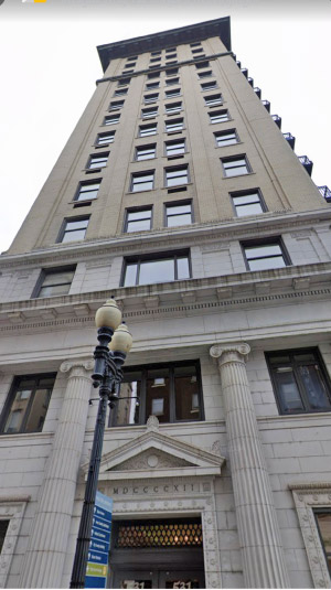 The bottom floor and basement of the historic Hamilton National Bank Building, located in downtown Knoxville, Tennessee, are being restored to showcase new businesses.