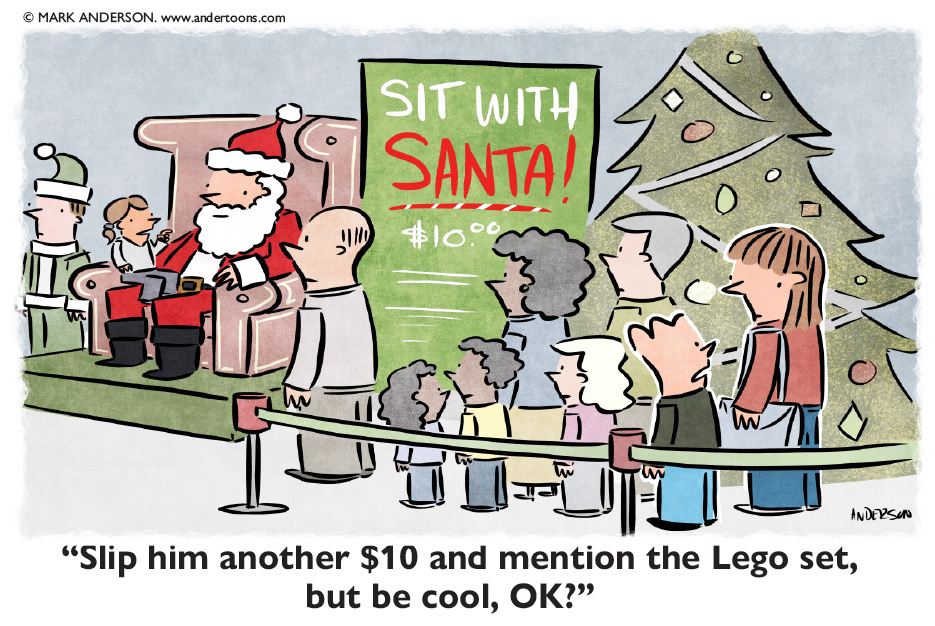 Slippery Rock Gazette funnies for December, 2024