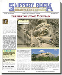 Download the September 2012 issue of SlipperyRock Gazette in PDF format